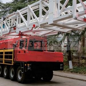 Truck mounted drilling rig conventional diesel driven
